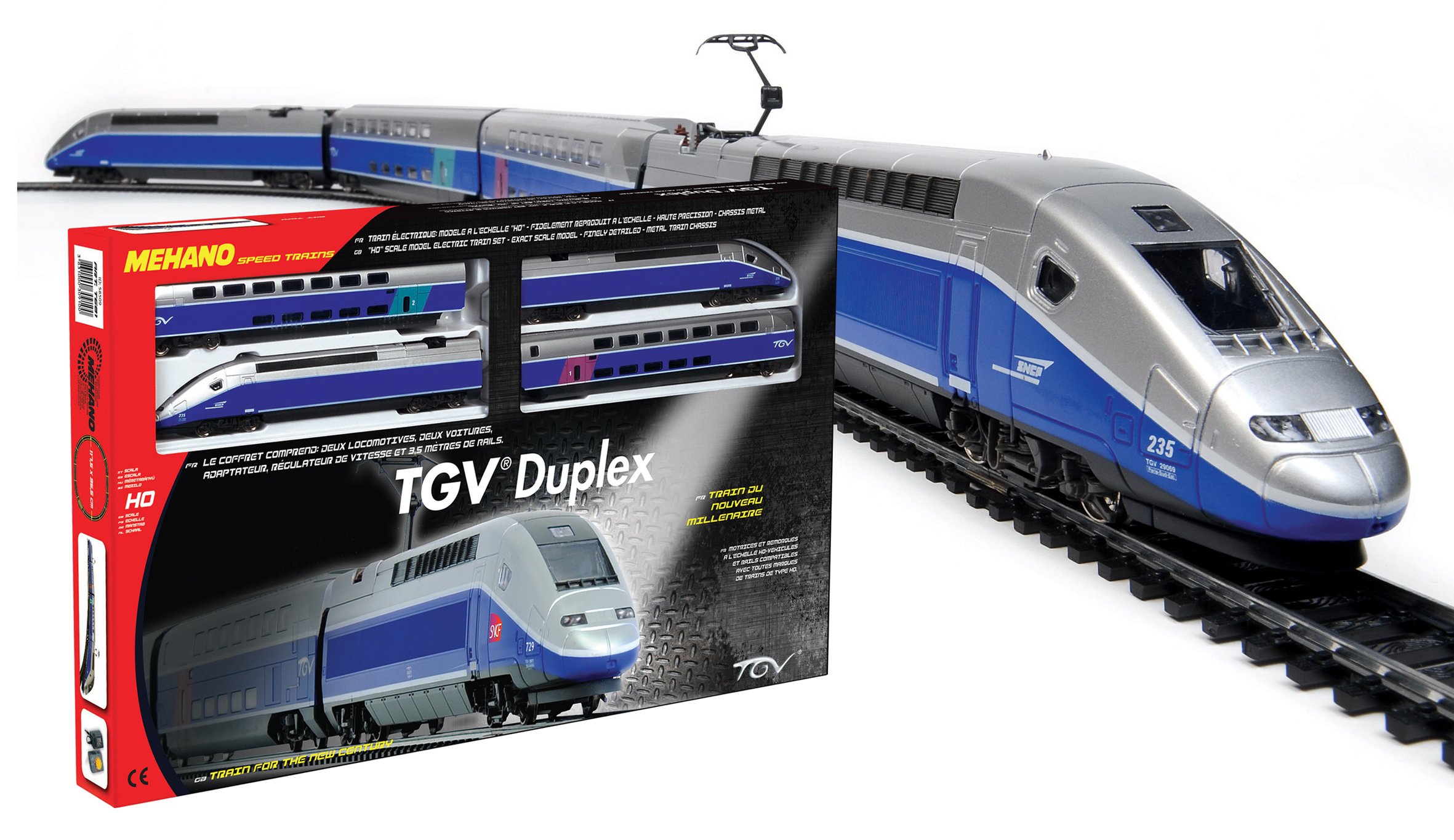 Züge T681 TGV Duplex Set H0