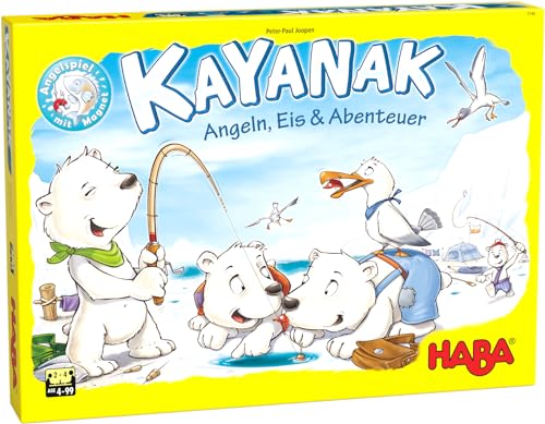 Haba Spiel "Kayanak - Angeln Eis und Abenteuer"