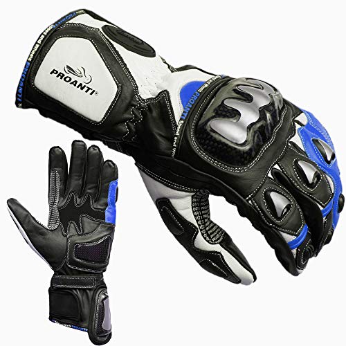PROANTI Motorradhandschuhe Racing Pro Motorrad Handschuhe - Größe XL