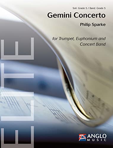 Philip Sparke-Gemini Concerto-Trumpet, Euphonium and Concert Band/Harmonie-SET