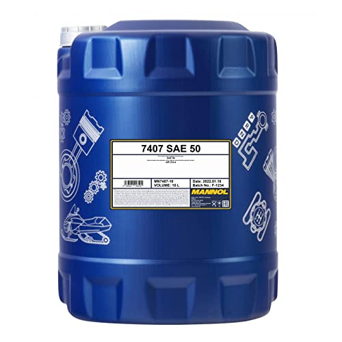 MANNOL SAE 50 API CF/CD Motorenöl, 10 Liter