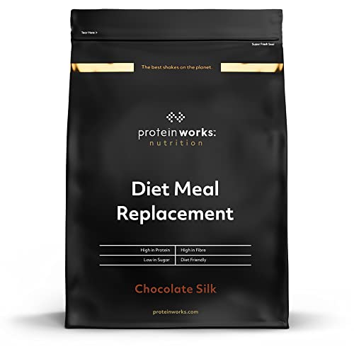 Diet Meal Replacement | Mahlzeitersatz Shake | Nährstoffreich | Vitamine & Mineralstoffe | THE PROTEIN WORKS | Chocolate Silk | 2kg