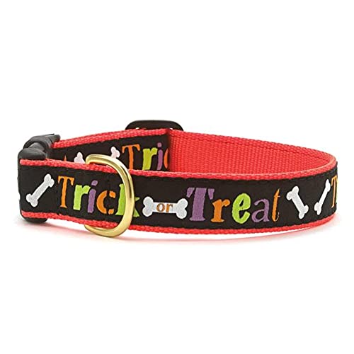 Up Country TOT-C-S Trick or Treat Collar Schmal (5/8 Zoll) Hundehalsband, S