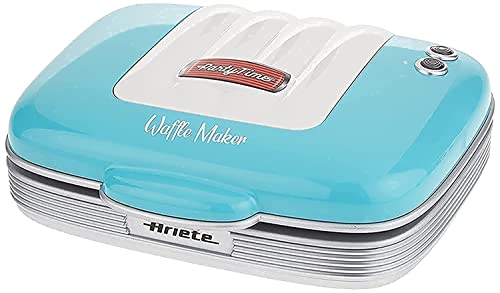 Ariete Maker Waffel, 700 W, Antihaftbeschichtung, Blau