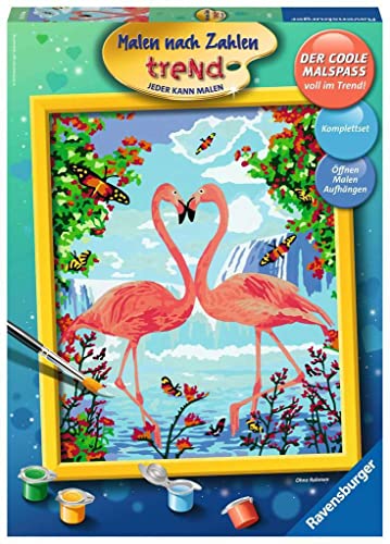 Ravensburger Malen nach Zahlen "Flamingo Love"