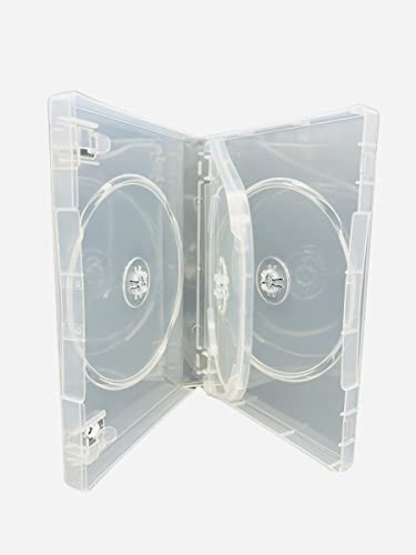 3 Way CD/DVD Multicase Rustic Cognac 27 mm Rücken (1) 25 Stück von Dragon Trading®