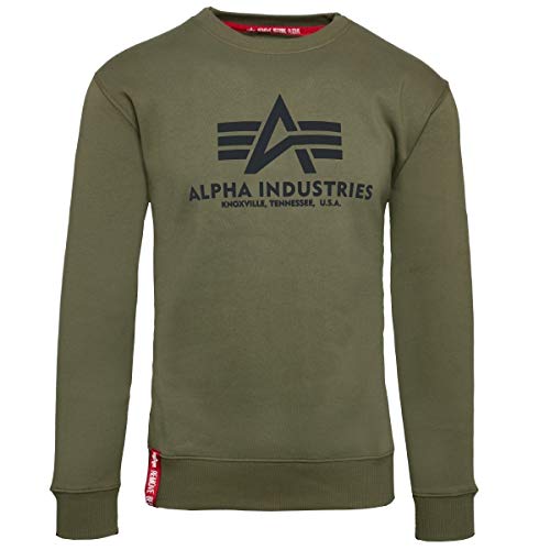 Alpha Industries Basic Sweatshirt Oliv S