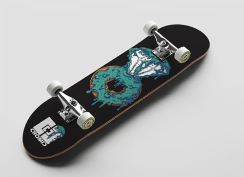 Cromic Skateboard komplett Donat Luxury Blue 7.75