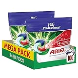 Ariel Professional All-in-1 Pods Waschmittel mit starker Fleckentfernung, 100 Waschladungen (2 x 50 Kapseln), unsere beste Formel gegen hartnäckige Flecken