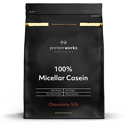 100% Micellar Casein | CHOCOLATE SILK | von THE PROTEIN WORKS |2kg | Perfekter Shake zur Regeneration über Nacht