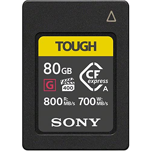 Sony CEA-G80T Compact Flash Express Speicherkarte (80GB, Typ A, 800 MB/s Lesen, 700 MB/s Schreiben)
