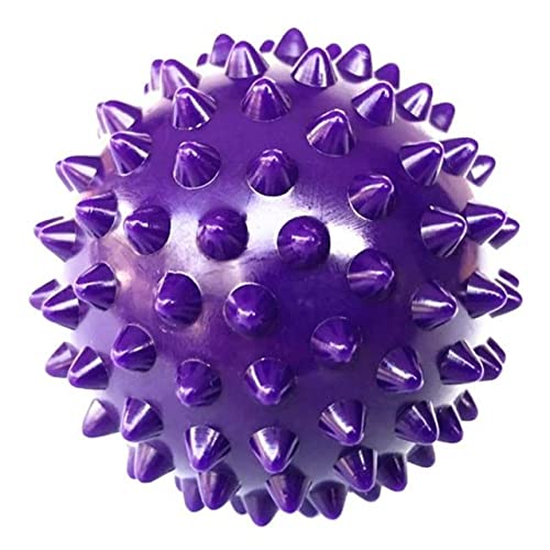 FURLOU Yoga-Ball, 70 mm, stachelige Massage, Yoga-Ball, Triggerpunkt, Sport, Fitness, Hand, Fuß, Schmerzen, Stressabbau, Muskeln, Entspannungsball, gesundes Pflege-Werkzeug, 65 cm, Yoga-Ball (Size :