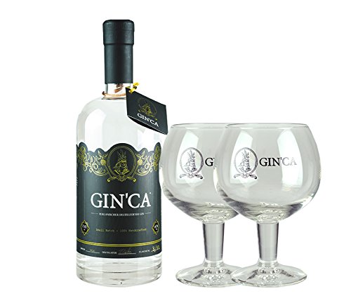 Gin ´ca - Peruvian Dry Gin + 2 Gin'ca Gläser