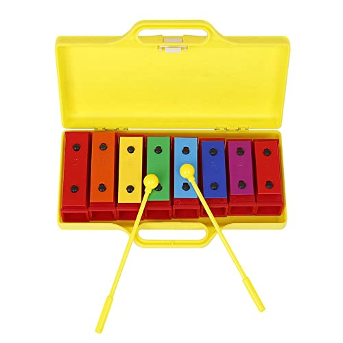 JOUSE 8-Ton-Klavier Tragbare Kindermusik Erleuchtung Independents Sound Brick 8-Ton-Hand-Tapping-Klavier