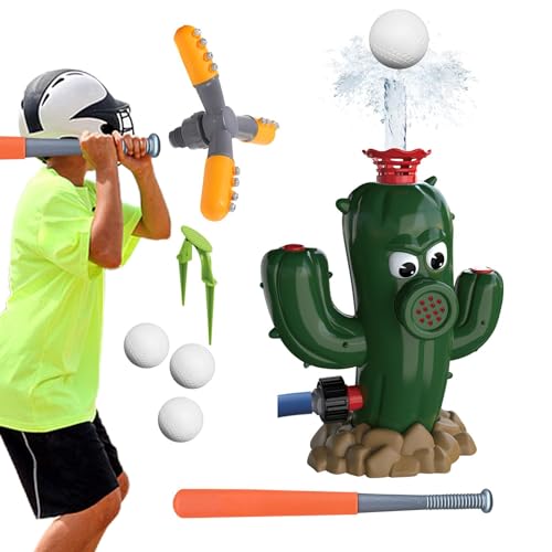 TROONZ Wassersprühsprinkler für den Außenbereich, Spielzeug für Hinterhof-Flugzeugsprinkler - Sprinklerspielzeug Sommer-Strand-Spielset - Poolspielzeug verhindert Auslaufen, langlebiges