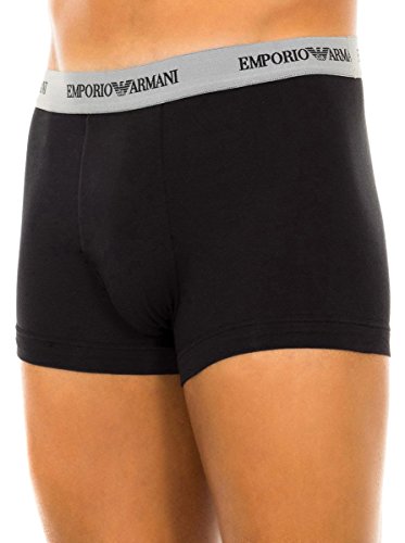 Emporio Armani Underwear Herren Retroshorts 111357CC717, 3er Pack, Gr. X-Large, Schwarz (NERO 00120)
