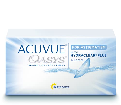 Acuvue Oasys for Astigmatism 2-Wochenlinsen weich, 12 Stück / BC 8.6 mm / DIA 14.5 / CYL -2.75 / Achse 150 / 3.25 Dioptrien