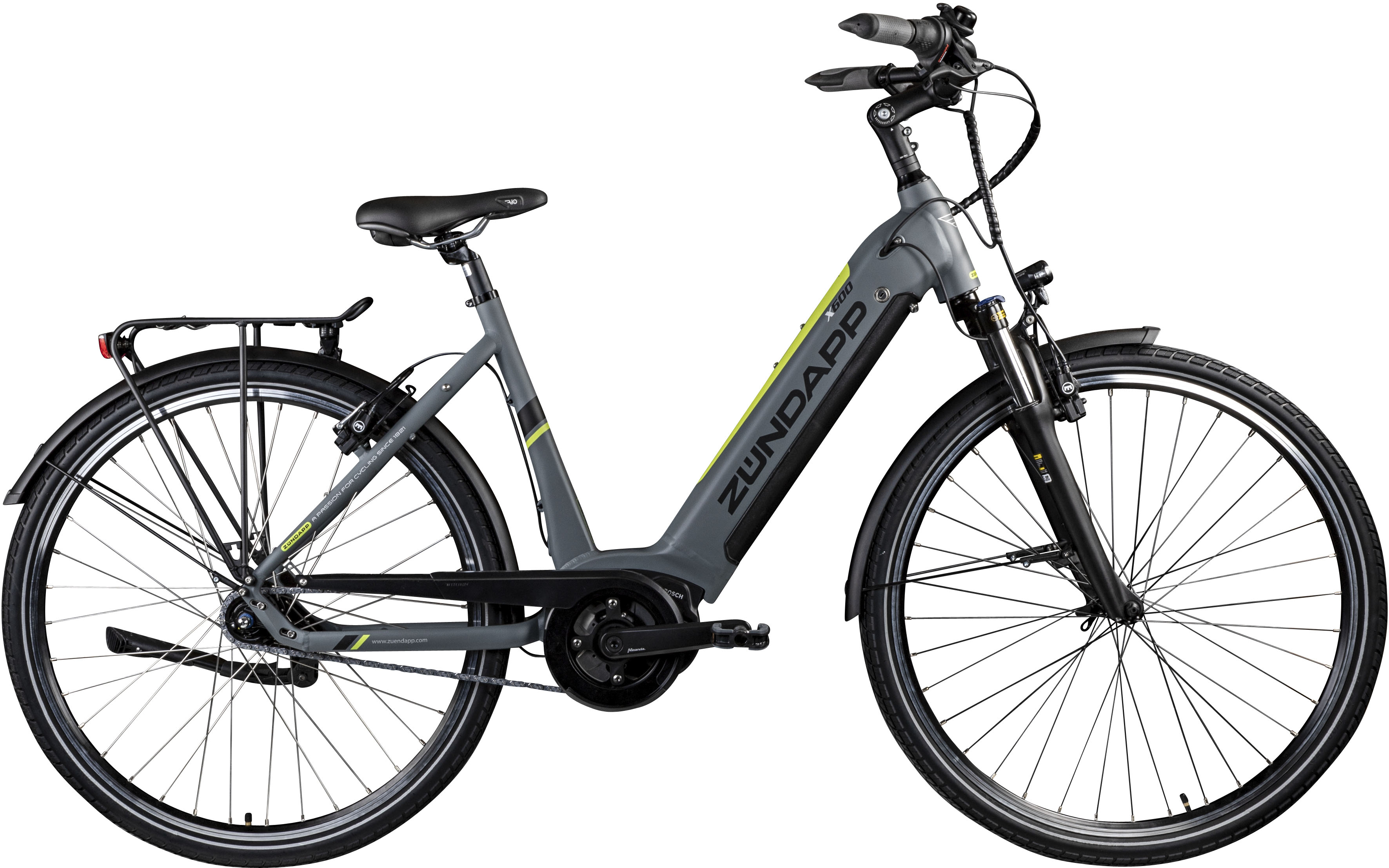 Zündapp E-Bike "X600", 7 Gang, Shimano, Nexus, Mittelmotor 250 W