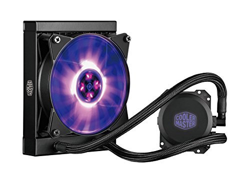 Cooler Master MasterLiquid ML120L RGB, CPU-Wasserkühler, Individuelle Lichteffekte, Duale Wärmeableitpumpe und 120-mm-Lüfter