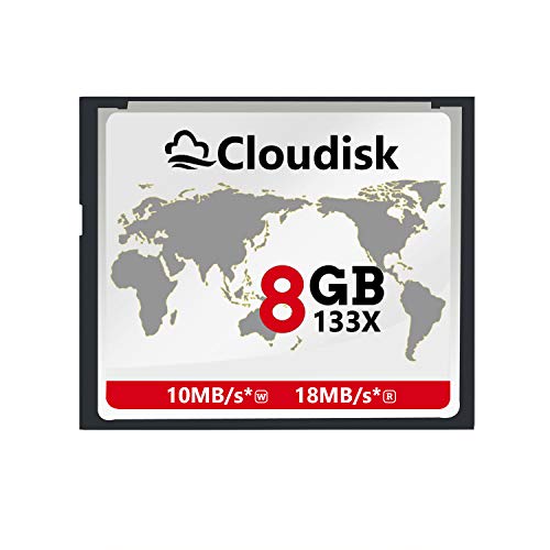 Cloudisk 8GB CF-Karte Compact Flash-Speicherkarte Leistung für Fotokameras
