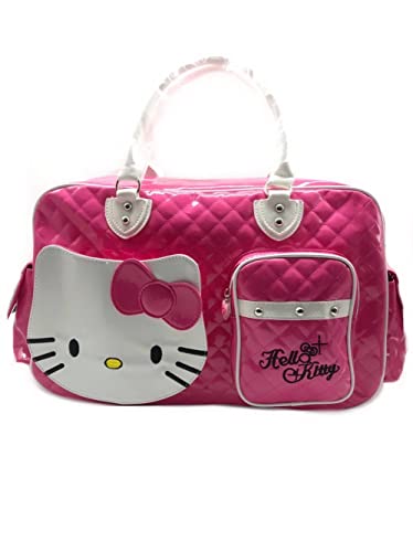 SilteD Kinder PU tragbare Messenger-Reisetasche Mädchen süße Reisetasche große Kapazität Messenger Bag Umhängetasche Modisch und vielseitig (Farbe: Rood)
