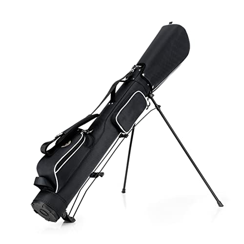 Tragbare Golf-Standtasche für Männer und Frauen, leichte Golftasche (für 9 Schläger), Golfschläger-Organizer für Golfplatz und Reisen, einfach zu tragen Vision