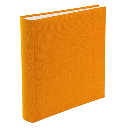 Goldbuch Fotoalbum, Summertime, 30 x 31 cm, 100 weiße Seiten mit Pergamin-Trennblättern, Leinen, Gelb, 31705