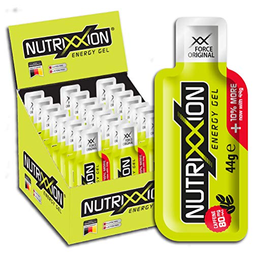 Nutrixxion ENERGIE GEL Set 24 x 44g, Geschmack XX Force Original [80mg Koffein]
