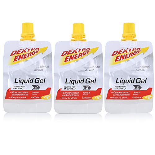Dextro Energy Liquid Gel Lemon + Caffeine 60ml (3er Pack)