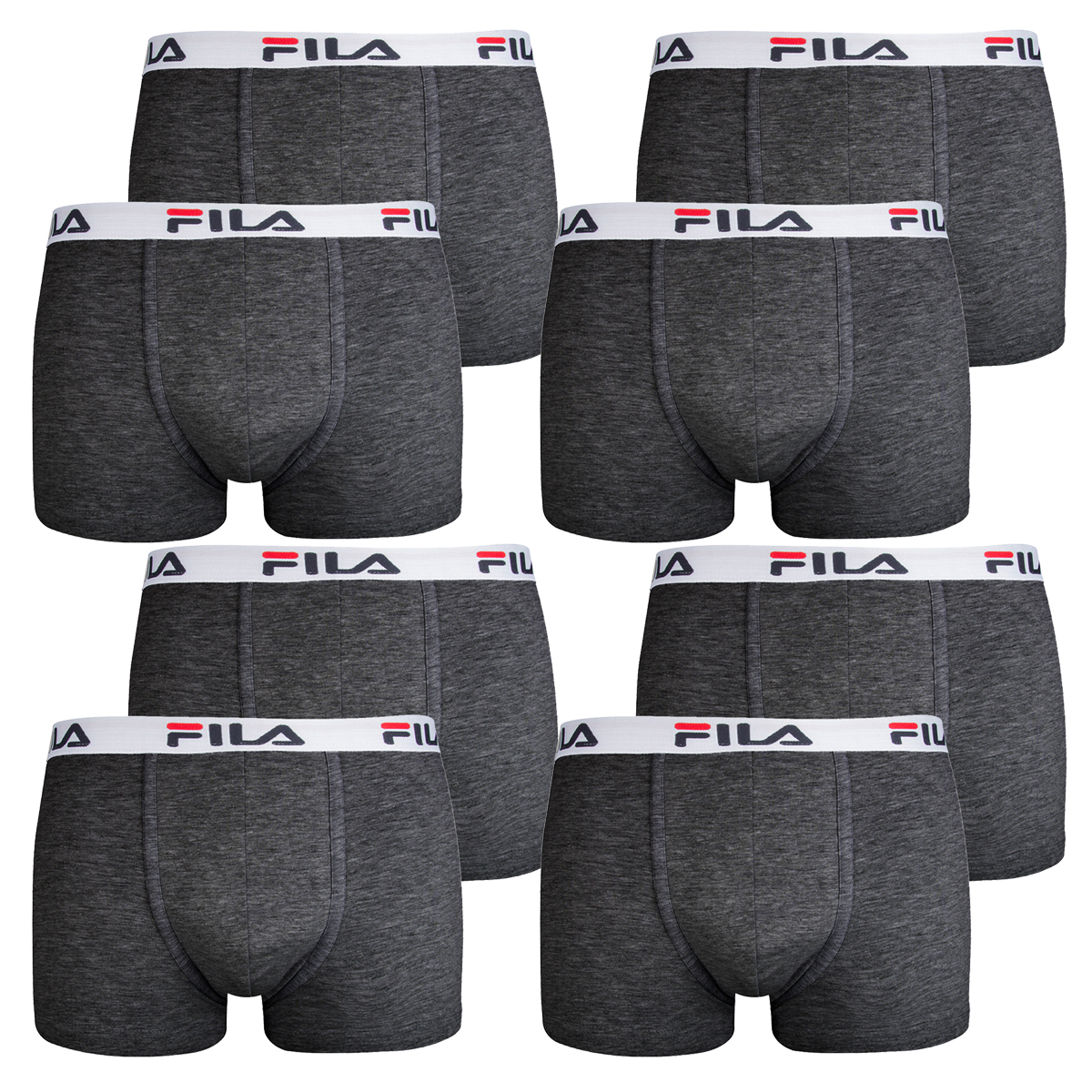 8er Pack Fila Herren Urban Boxershorts Unterwäsche Boxer FU5016