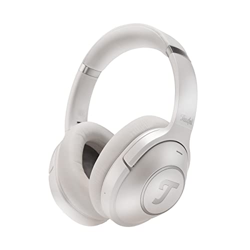 Teufel REAL Blue NC Ohrumschließender HD-Bluetooth-Kopfhörer Headset der Spitzenklasse mit Active Noise Cancelling Weiß
