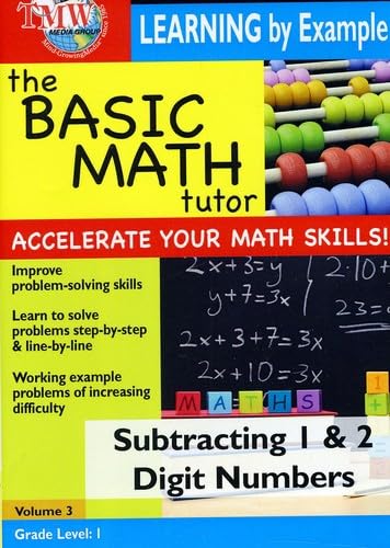 Basic Math Tutor: Subtracting 1 & 2 Digit Numbers