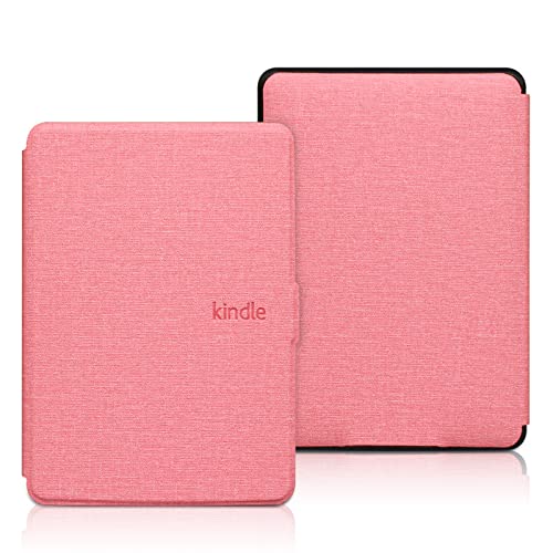 2020 Magnetic Smart Fabric Pu Leder Kindle Hülle Für Kindle 8. Sy69Jl Generation 2016 Shell Flip Cover Auto Wake Sleep Funktion,Pink,for No.Sy69Jl