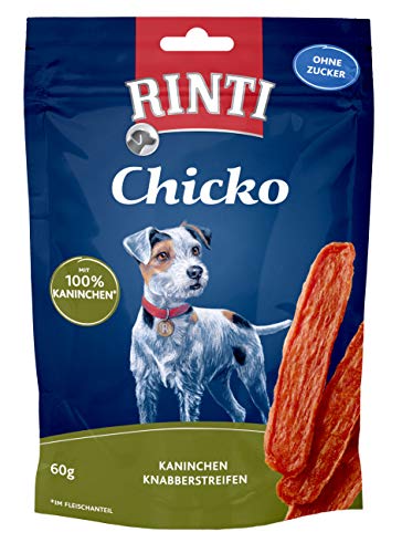 Rinti | Extra Chicko Kaninchen-Knabberstreifen | 12 x 60 g