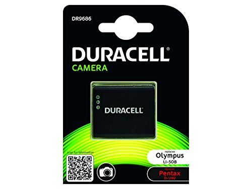 Duracell - Kamerabatterie Li-Ion 770 mAh - für Olympus µ[MJU:] 1010, 1020, 1030 SW, 9000, TOUGH-6000, TOUGH-8000 (DR9686)