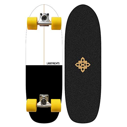 Cruiser Skateboard 28,5 Zoll Land Surfing Skateboard Lenkkrafthalterung Geeignet für Erwachsene, Jugendliche Ahorndeck Tragfähigkeit 330 Pfund Kinder Komplett