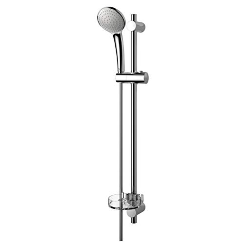 Ideal Standard B9418AA Brausegarnitur IDEALRAIN M1 1 Funktion Handbrause, Stange 72cm Schlauch 1750mm, verchromt