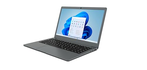 Odys mybook UNIQ 15,6 Notebook, 15,6“ Full-HD IPS Notebook (Intel N4120 4x2,6GHz, 4GB RAM, 128GB eMMC, HDMI A1, USB3.0, MicroSD, WLAN, Bluetooth, Abdeckbar Kamera) Win 11 Pro