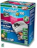 JBL ProSilent a100, 6054100, Luftpumpe für Süß- und Meerwasseraquarien von 40 - 150 L, 1 Stück (1er Pack)