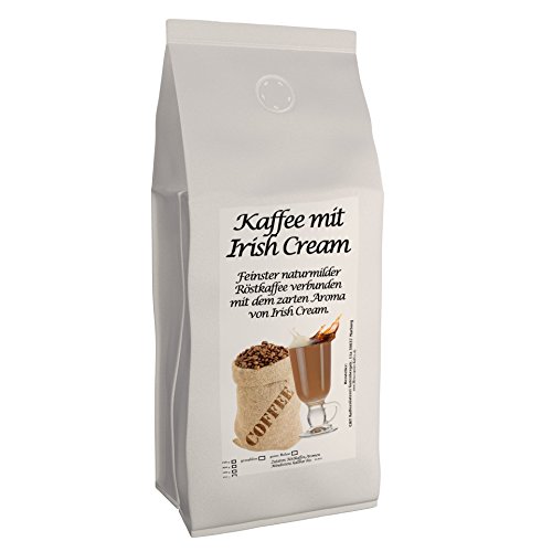 Aromatisierter Kaffee (Irish Cream,1000g) Ganze Bohne