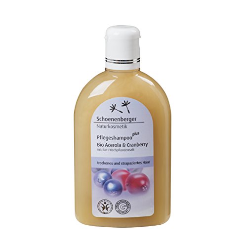 Schoenenberger Pflegeshampoo plus Bio-Acerola & Cranberry, 2er Pack (2 x 250 ml)