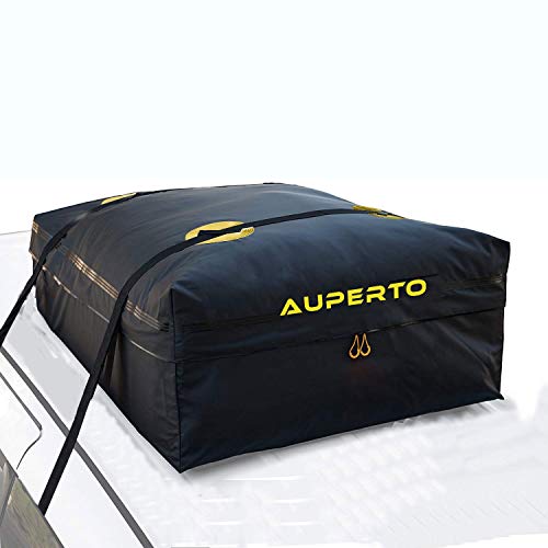Dachbox Auto, 425 Liter Faltbare Dachkoffer Gepäckbox Wasserdicht Tragbar Dachboxen Dachgepäckträger Tasche für alle Autos