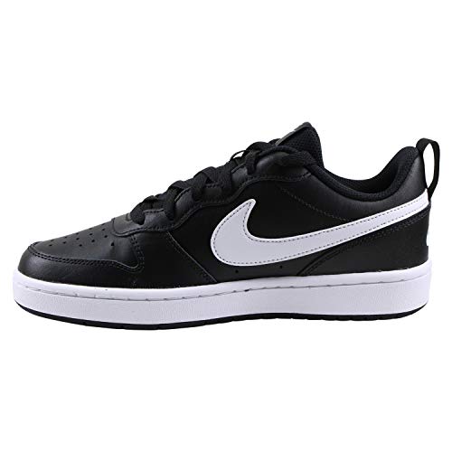 Nike Baby-Boys Court Borough Low 2 (TDV) Sneaker, Black/White, 25 EU