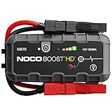 NOCO Boost HD GB70 2000 Ampere 12V UltraSafe Lithium Starthilfegeräte Auto Starthilfe für Bis Zu 8L Benzin Und 6L Dieselmotor
