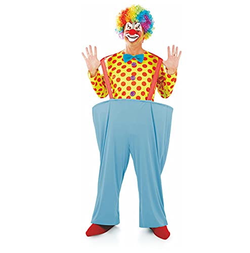 Fun Shack Clown Kostüm, Clown Kostüm Herren, Zirkus Kostüm Costume Clowns Faschingskostüme Größe L