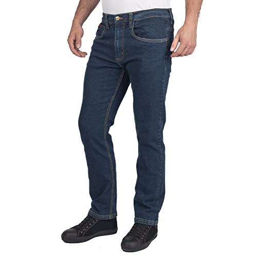 Lee Cooper Men'Stretch, lang, Jeans-Design, blau