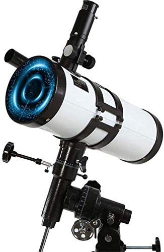 Spacmirrors Teleskop, Teleskope für Erwachsene, Astronomie, astronomisches Reflektorteleskop, kommt mit Stativ mit 20 mm/12,5 mm Okular, Sonnenfilter, Mondlichtfilter, für Innen/Außen