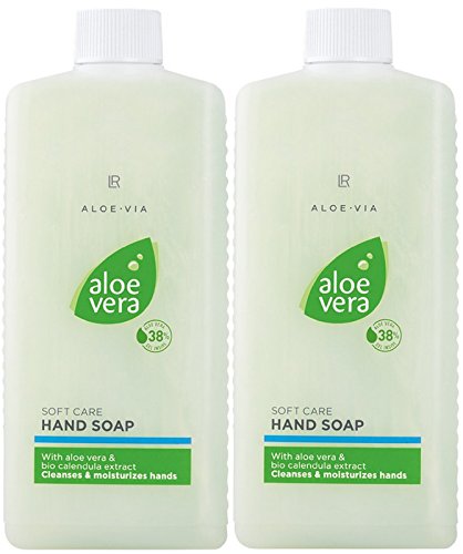 LR ALOE VIA Aloe Vera Sanft Reinigende Handseife Nachfüllpack (2x 500 ml)