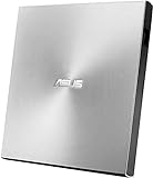 ASUS ZenDrive U9M Ultra Slim Type C kompatibel mit Windows und Mac OS Silver + Internet Security Kaspersky