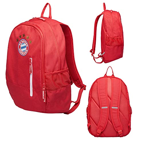 FC Bayern München Rucksack - 5 Sterne Logo - rot Backpack FCB